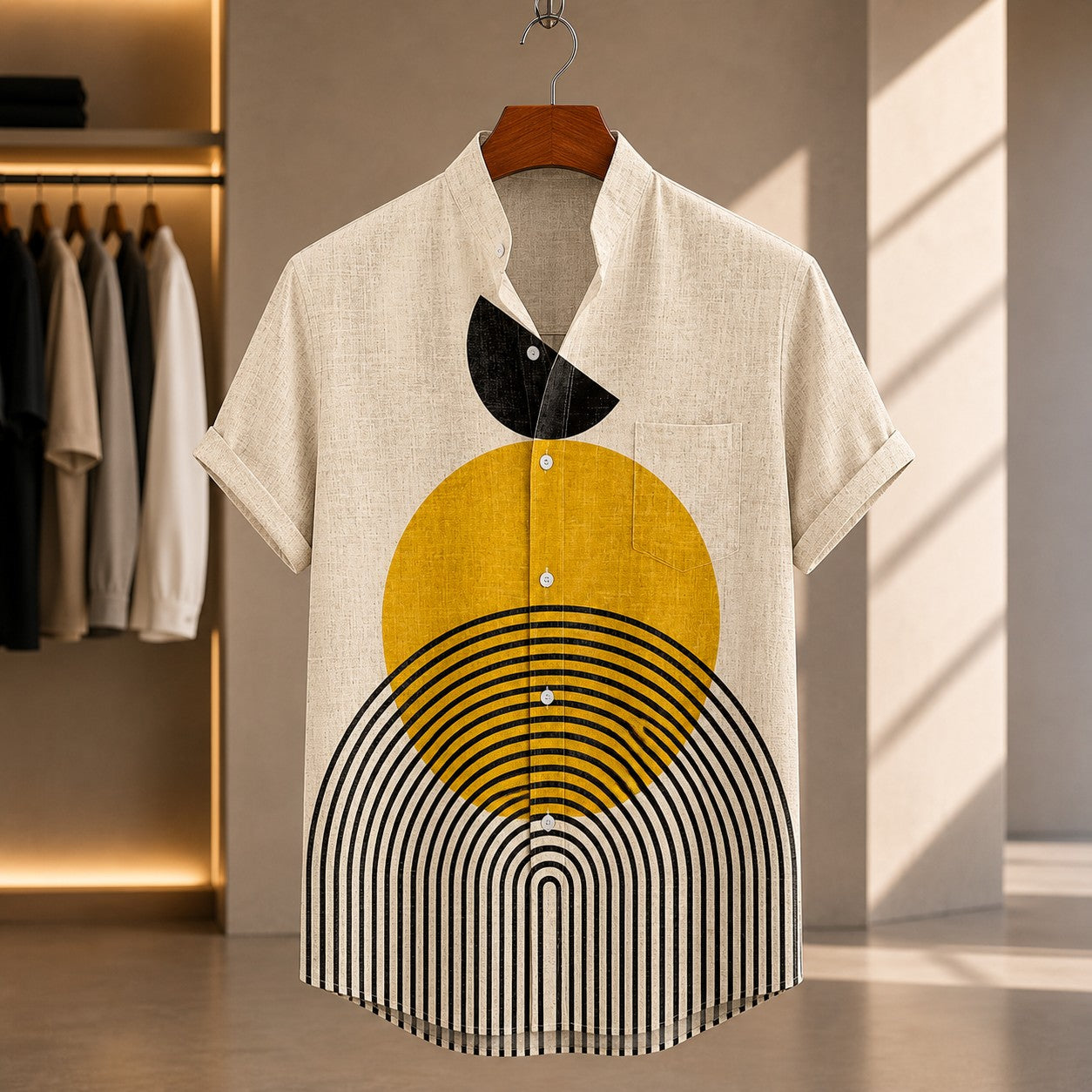 CULTURAL PRINT SHORT SLEEVE