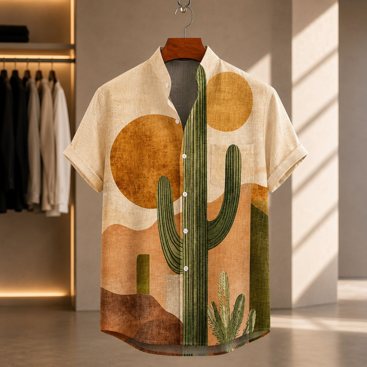 CULTURAL PRINT SHORT SLEEVE