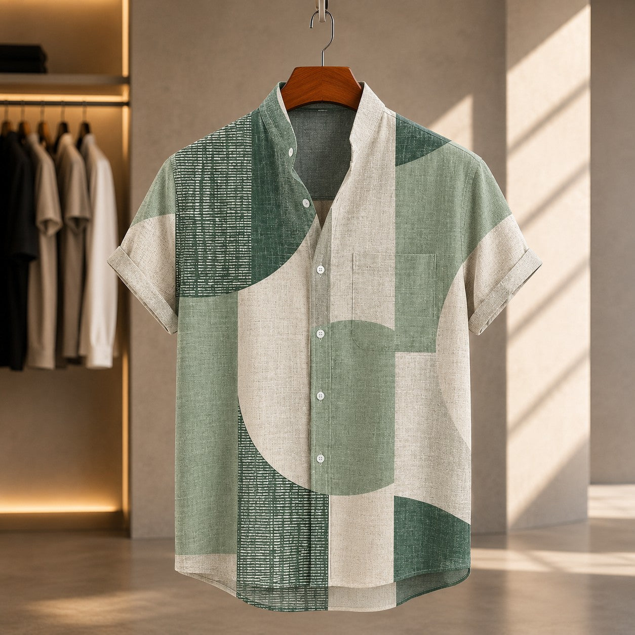 CULTURAL PRINT SHORT SLEEVE
