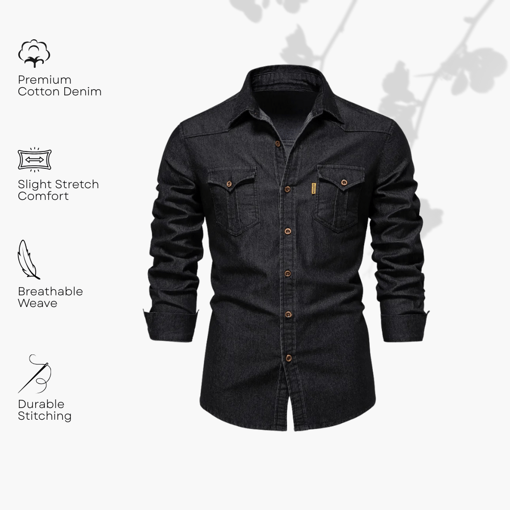 Denim™ – Classic Western Shirt