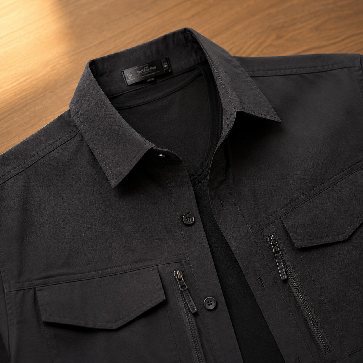 DOUBLE POCKET TACTICAL SHIRT