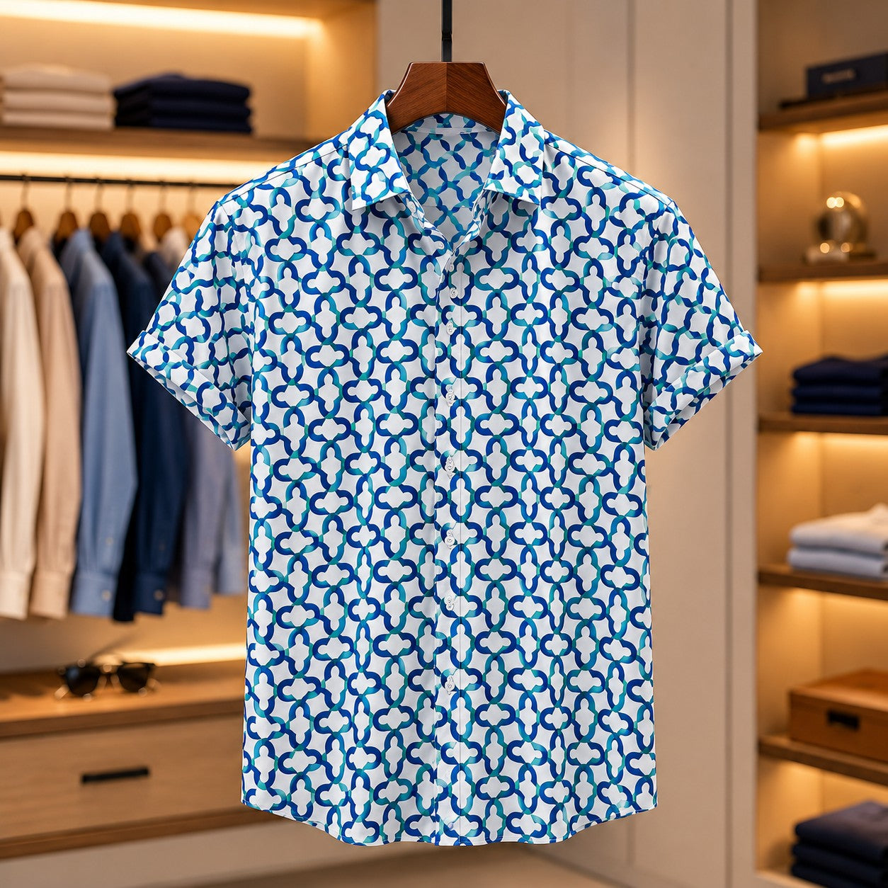 FLORAL SHORT SLEEVE SHIRT