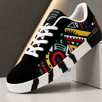 GRAFFITI PRINT SKATE SHOE