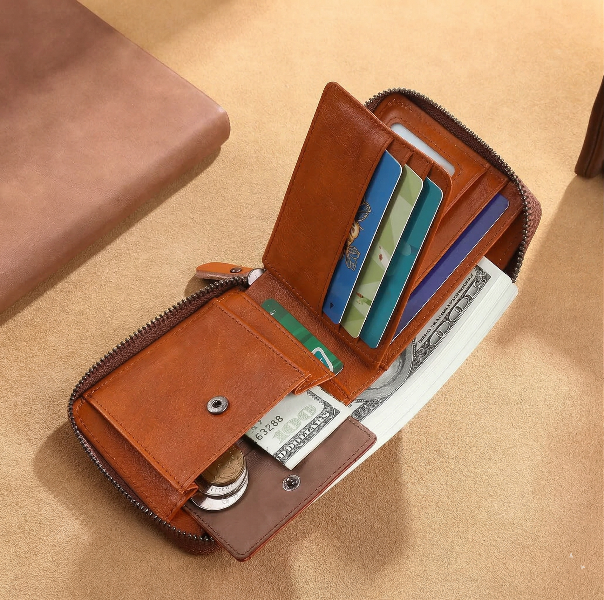 MULTIFUNCTION LEATHER WALLET