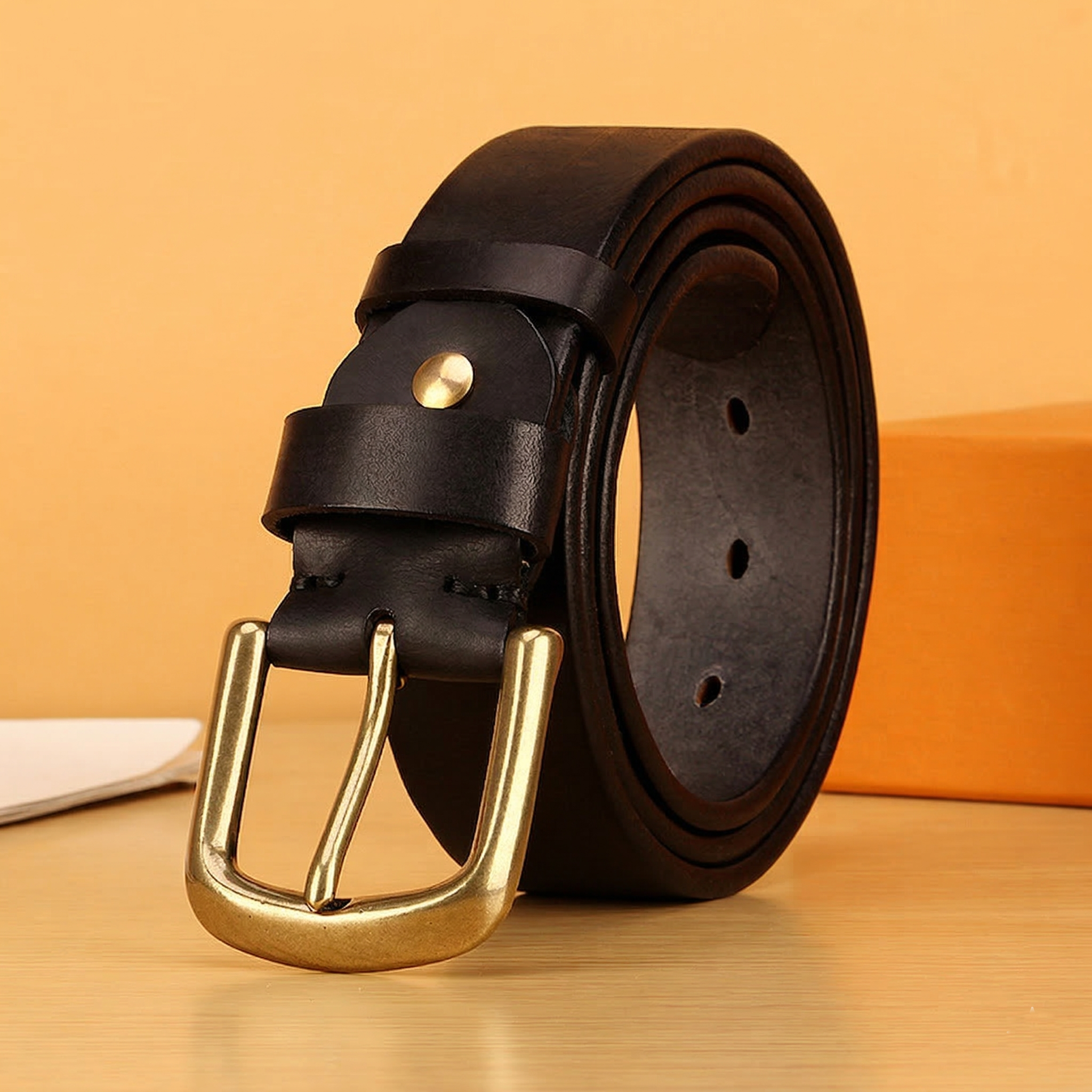 RUGGED FORGE COWHIDE BELT