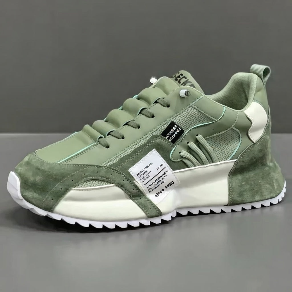 LIGHTWEIGHT LACE-UP SNEAKERS