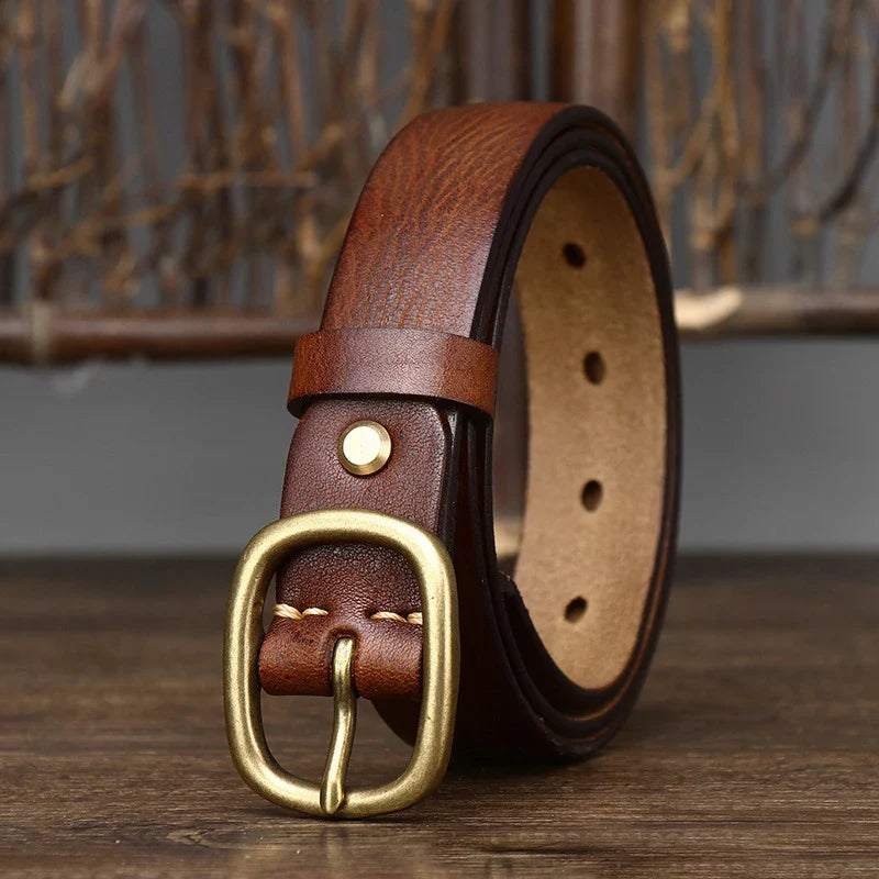 COPPER PIN BUCKLE BELT