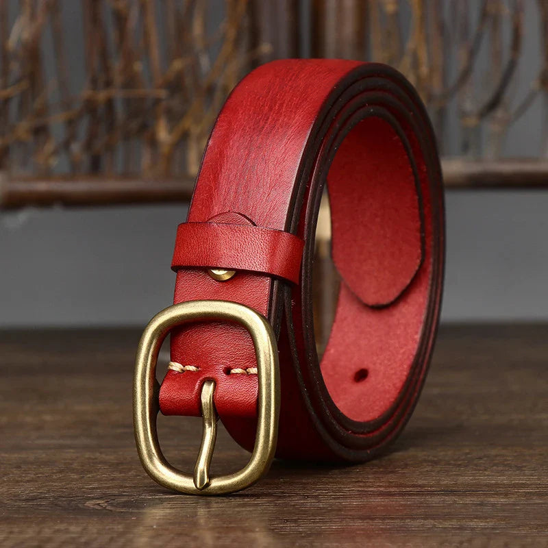 COPPER PIN BUCKLE BELT