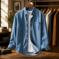 MODERN WORKWEAR DENIM SHIRT