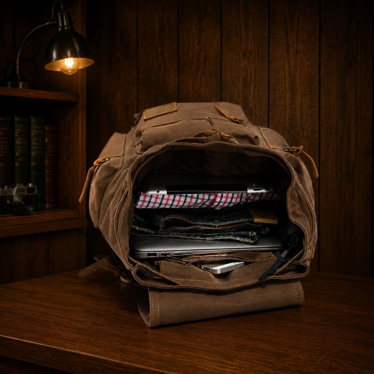 MULTI POCKET TRAVEL BACKPACK