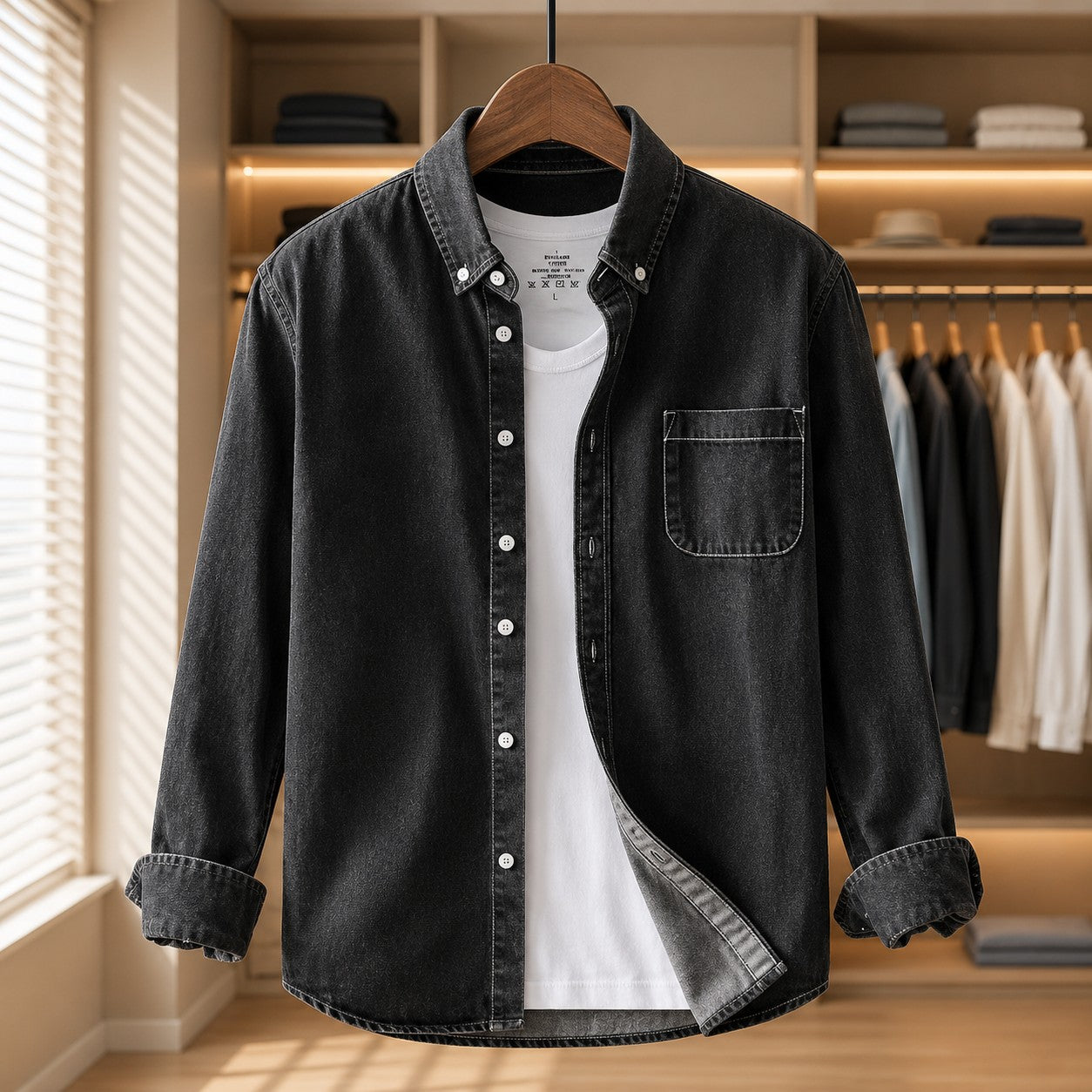 Northline Cotton Denim Shirt
