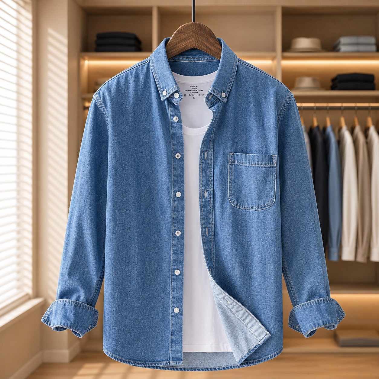 Northline Cotton Denim Shirt