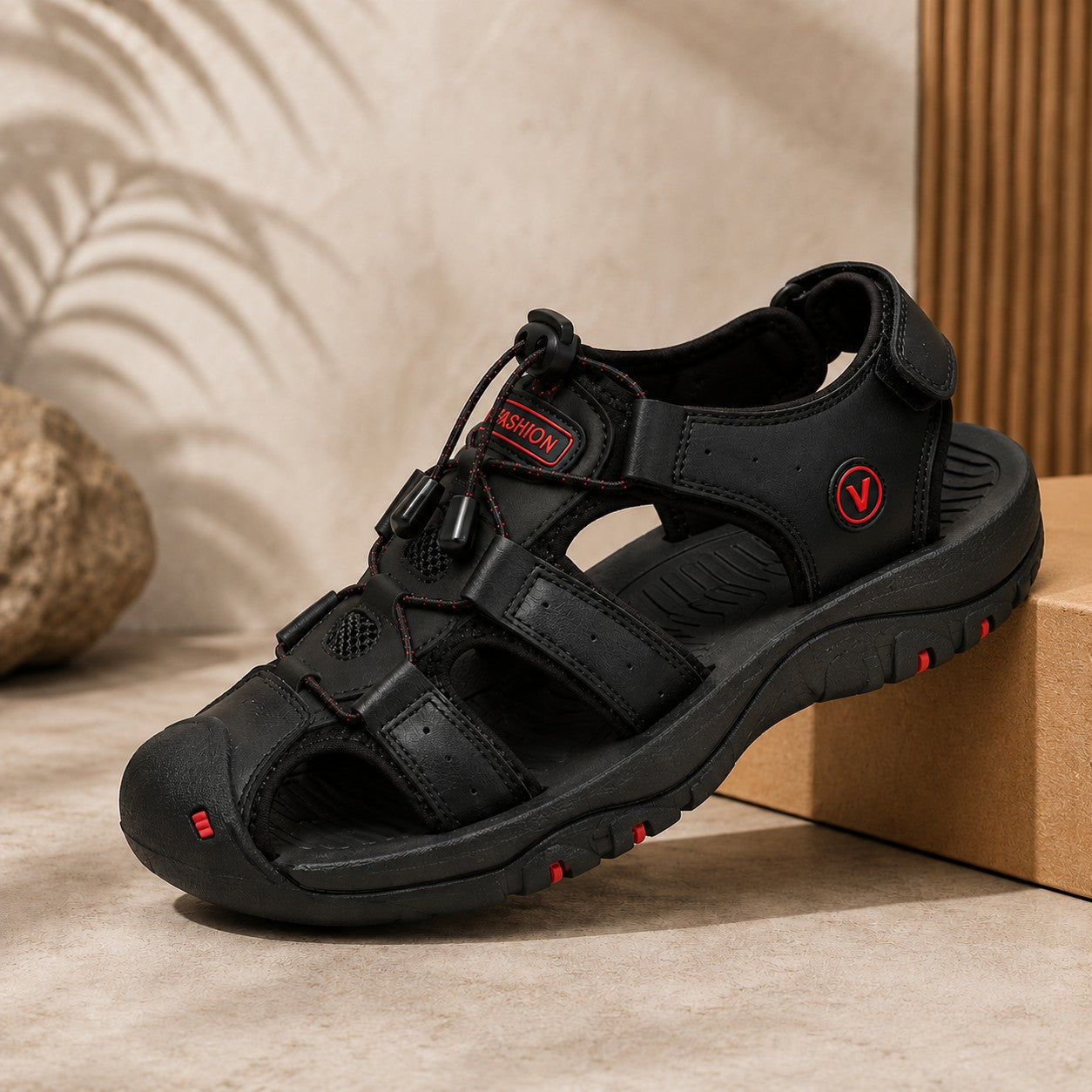OUTDOOR LEATHER WADING SANDALS