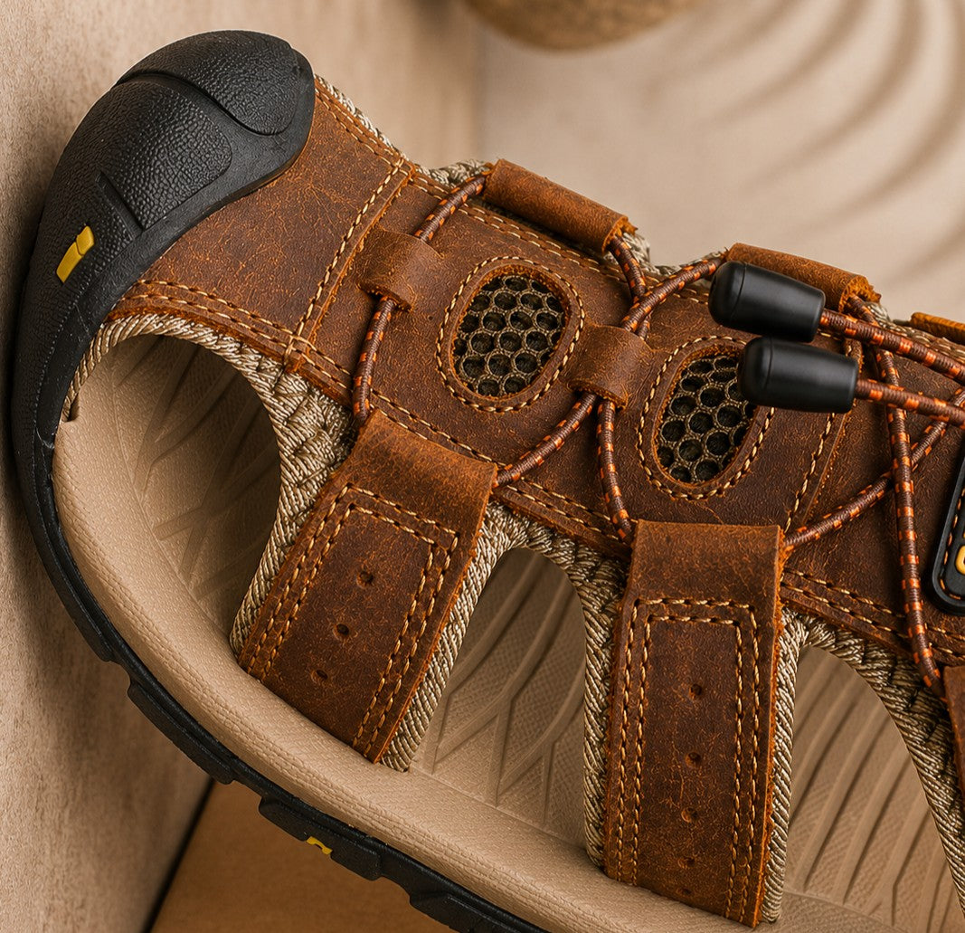 OUTDOOR LEATHER WADING SANDALS