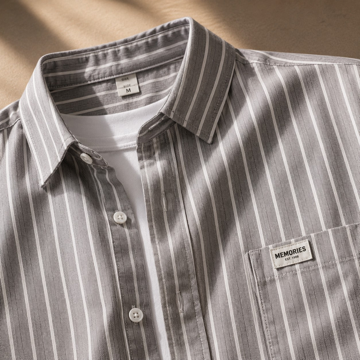 OXFORD STRIPE LONG SLEEVE SHIRT