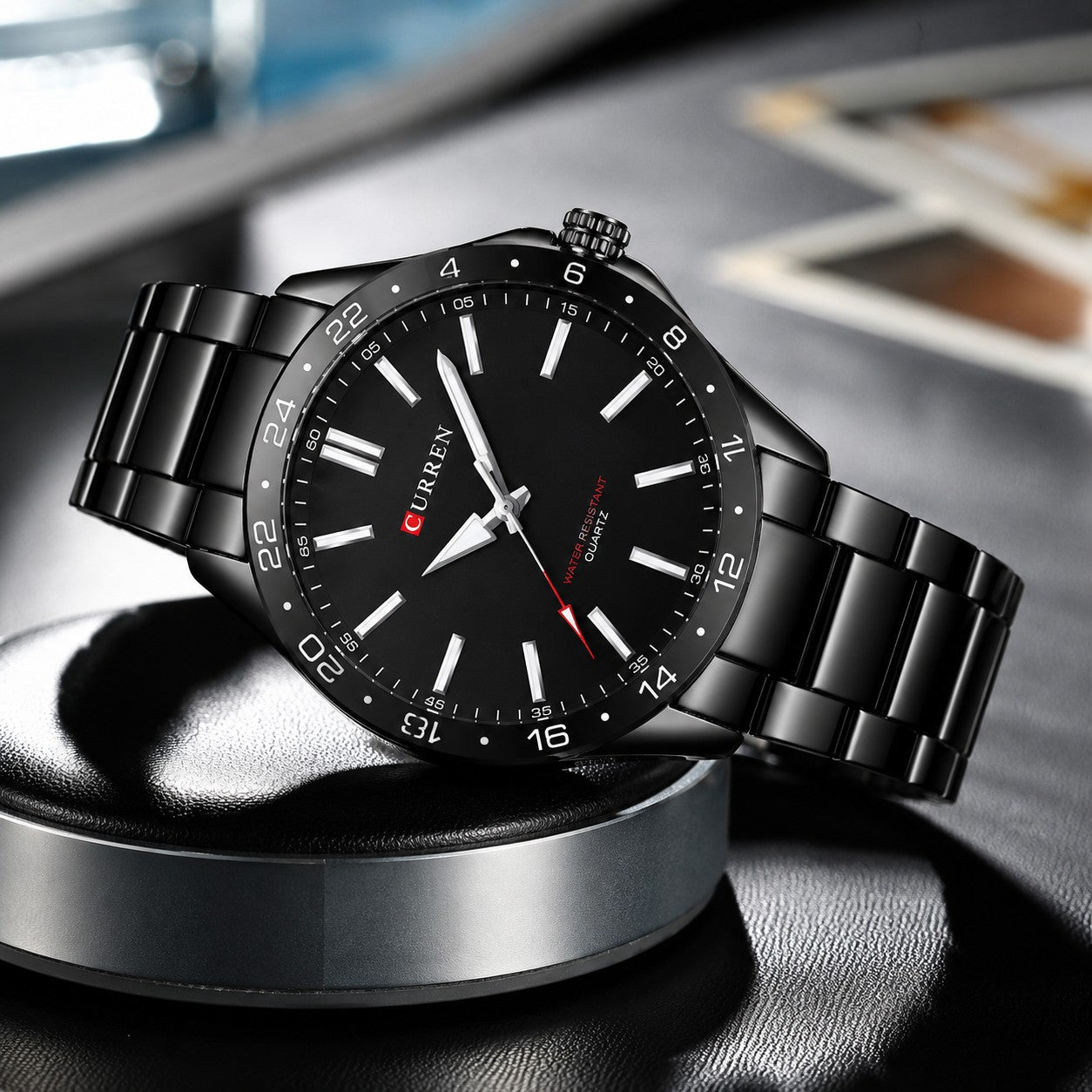 PHANTOM STEEL GMT WATCH