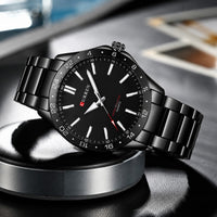 PHANTOM STEEL GMT WATCH