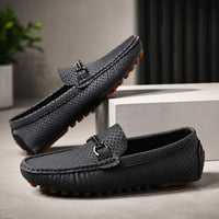 ROUND TOE LOAFERS