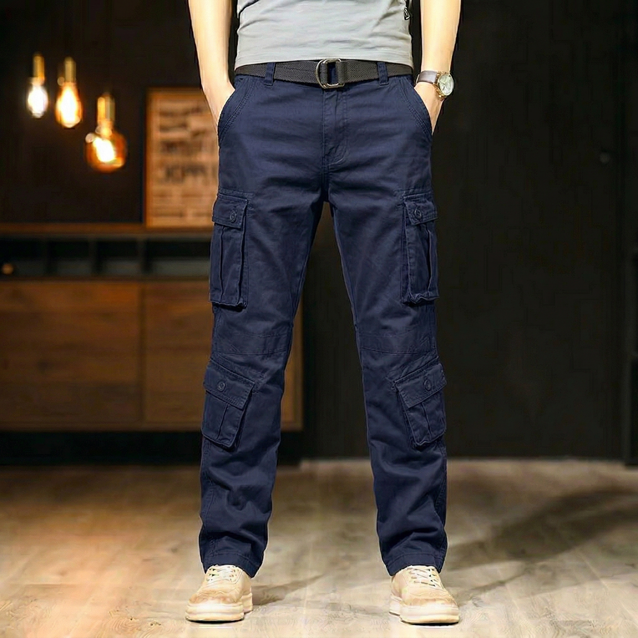 RUGGED EIGHT-POCKET TROUSERS