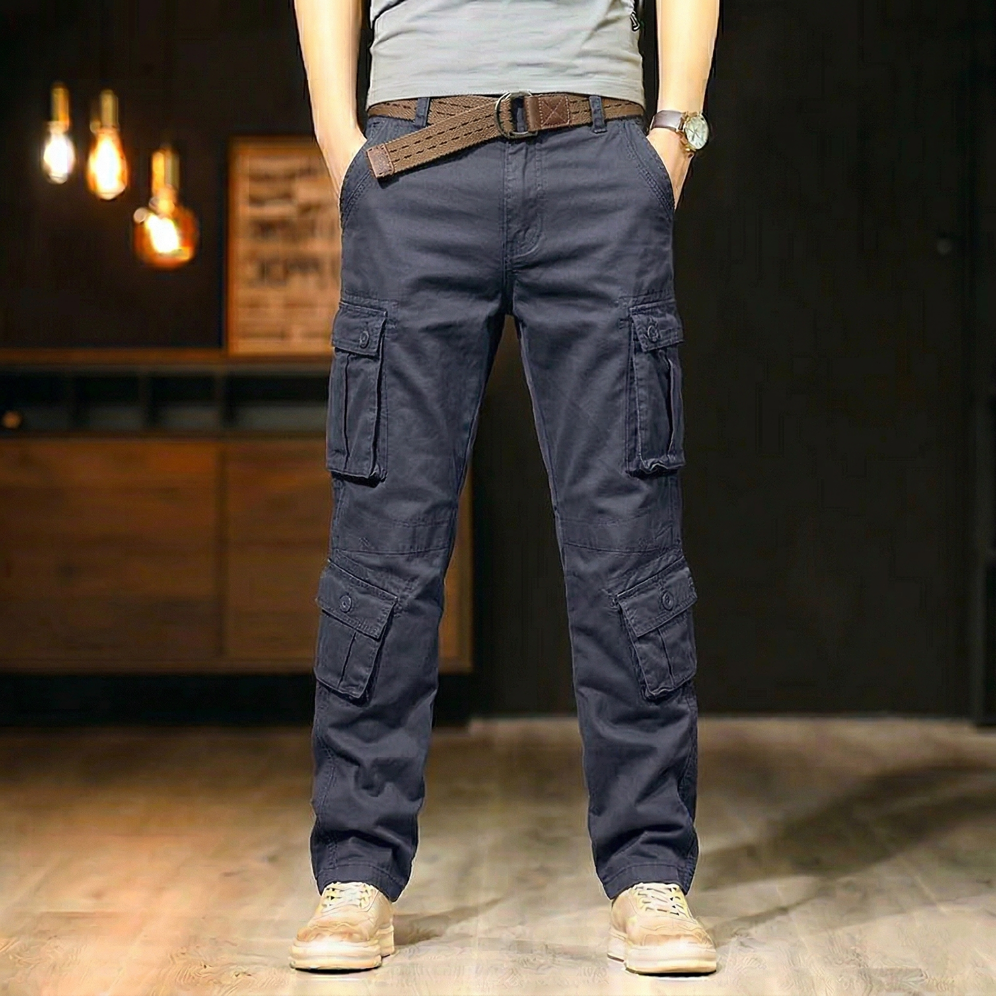 RUGGED EIGHT-POCKET TROUSERS