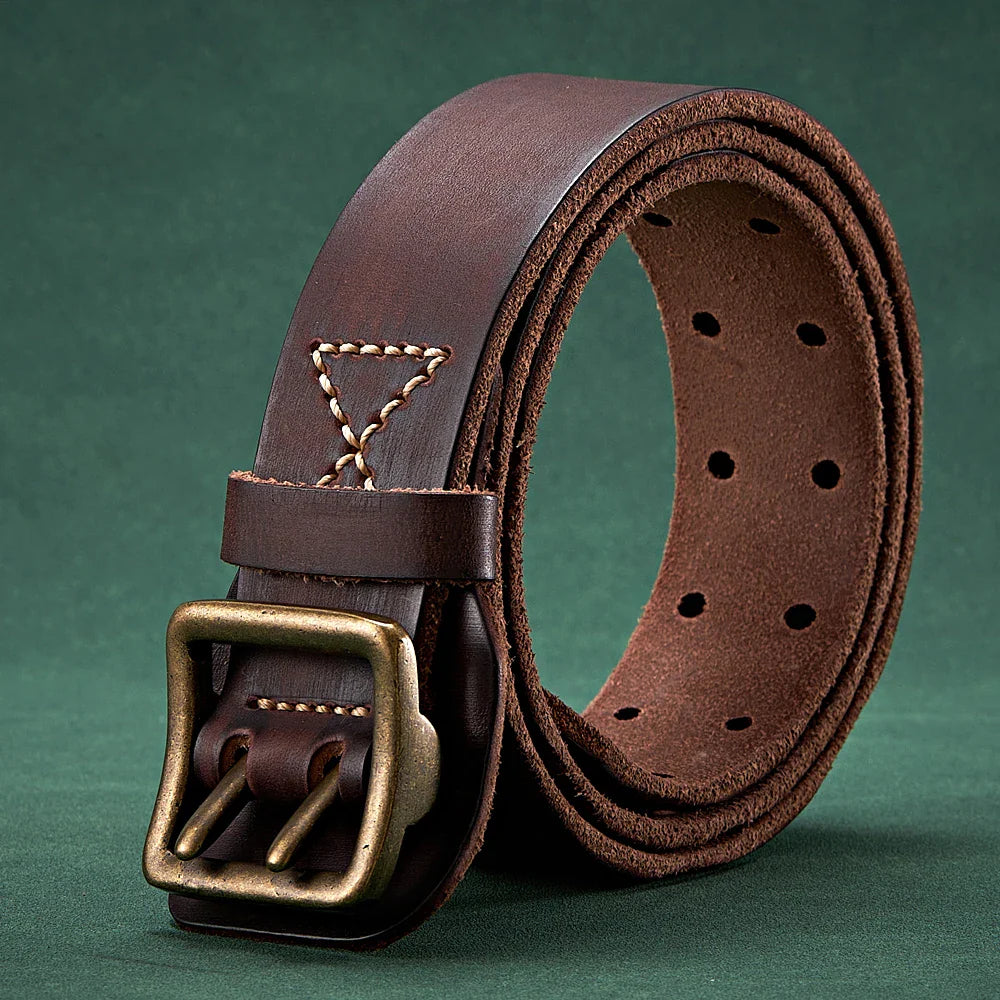 THICK COWHIDE LEATHER BELT