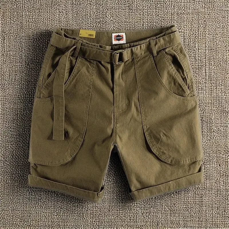 UTILITY STRAP CARGO SHORTS