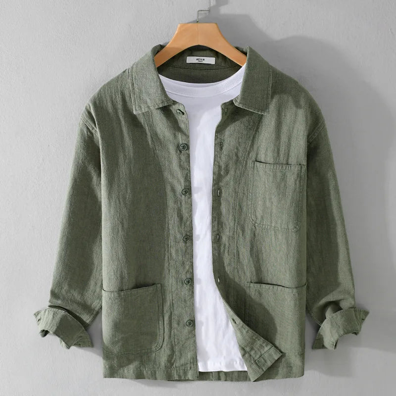 NOMAD WEAVE LONG-SLEEVE SHIRT