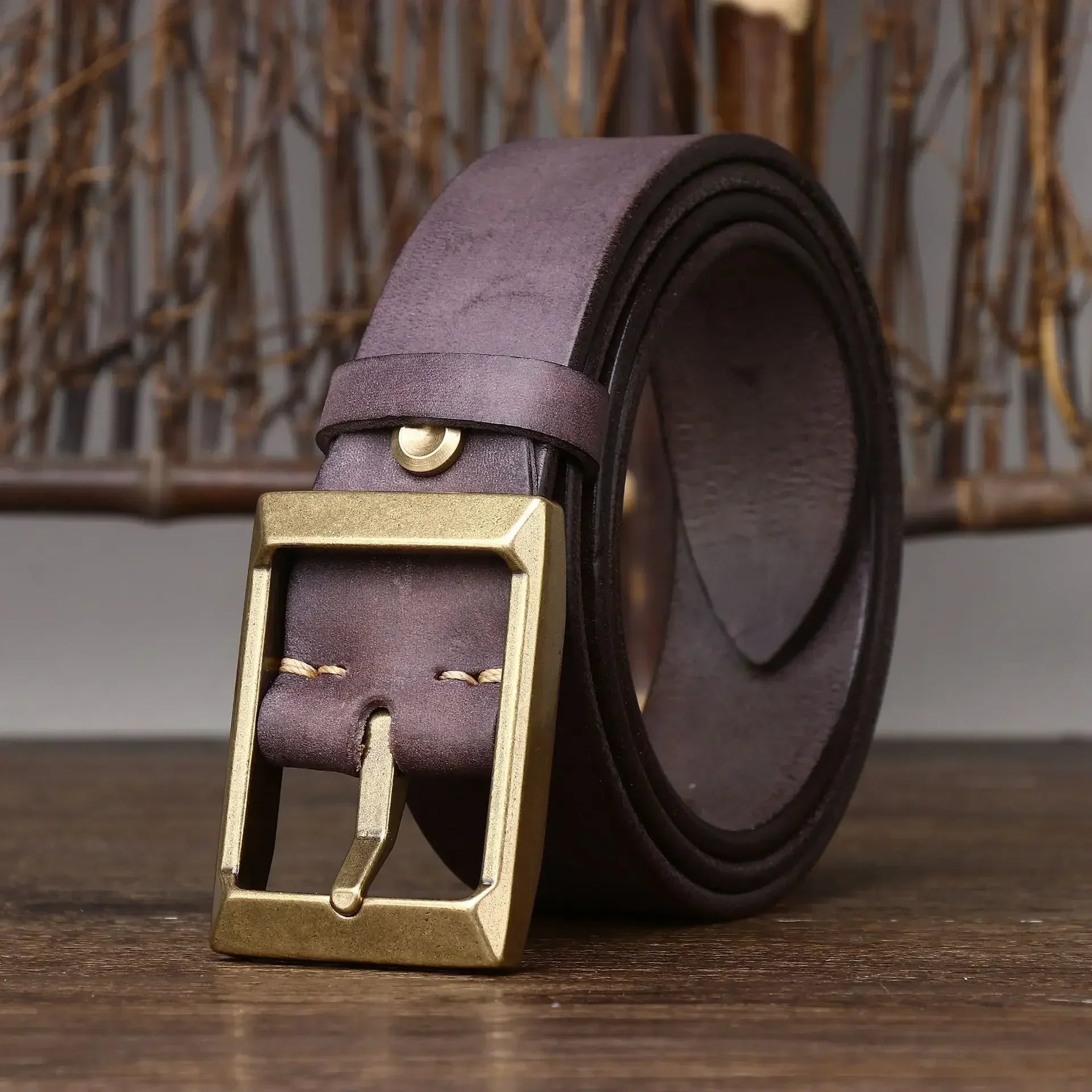 Foundry Classic Cowhide Belt