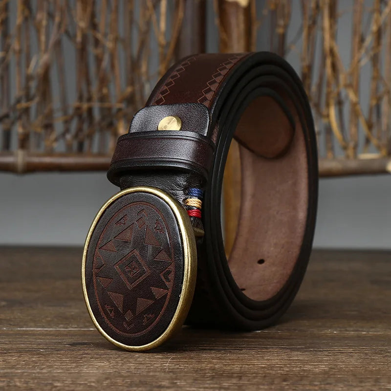 Orsini Engraved Belt