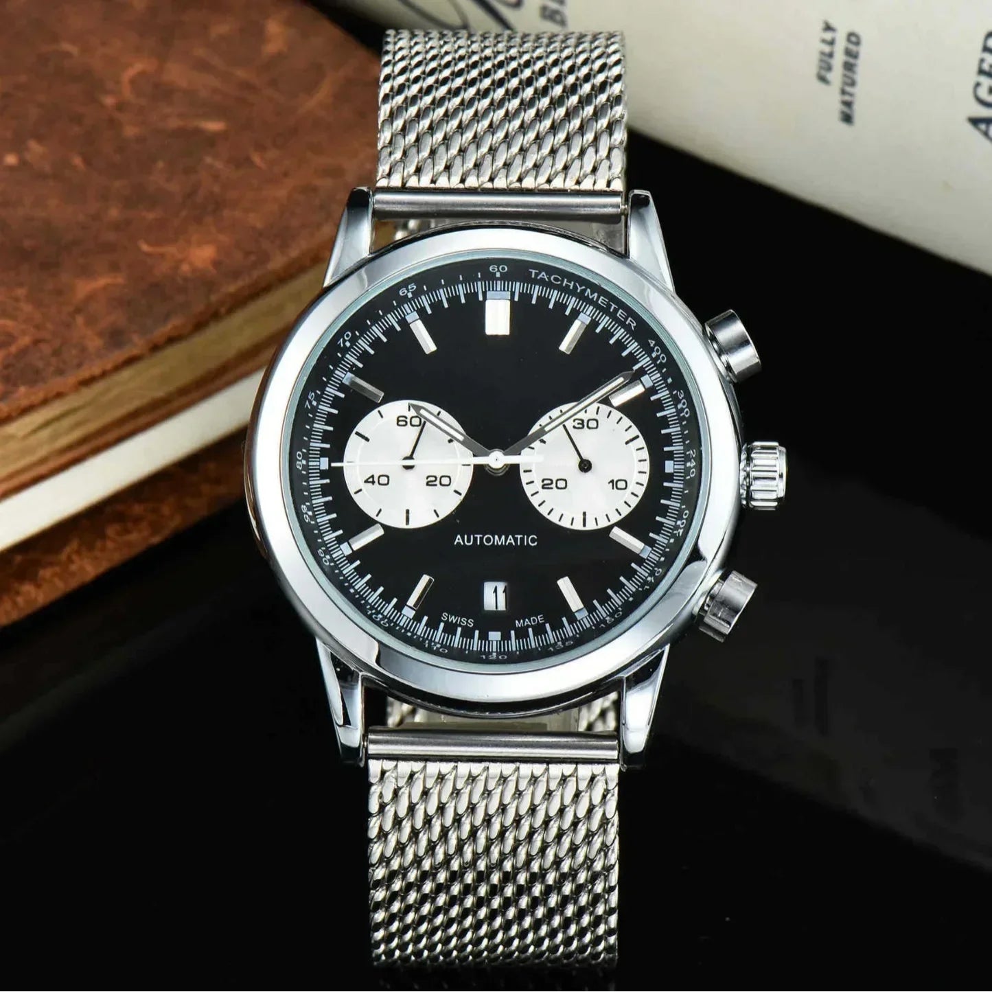 Aventro Steel Chronograph