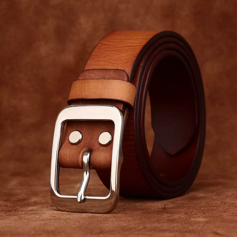 SADDLE LEATHER BELT