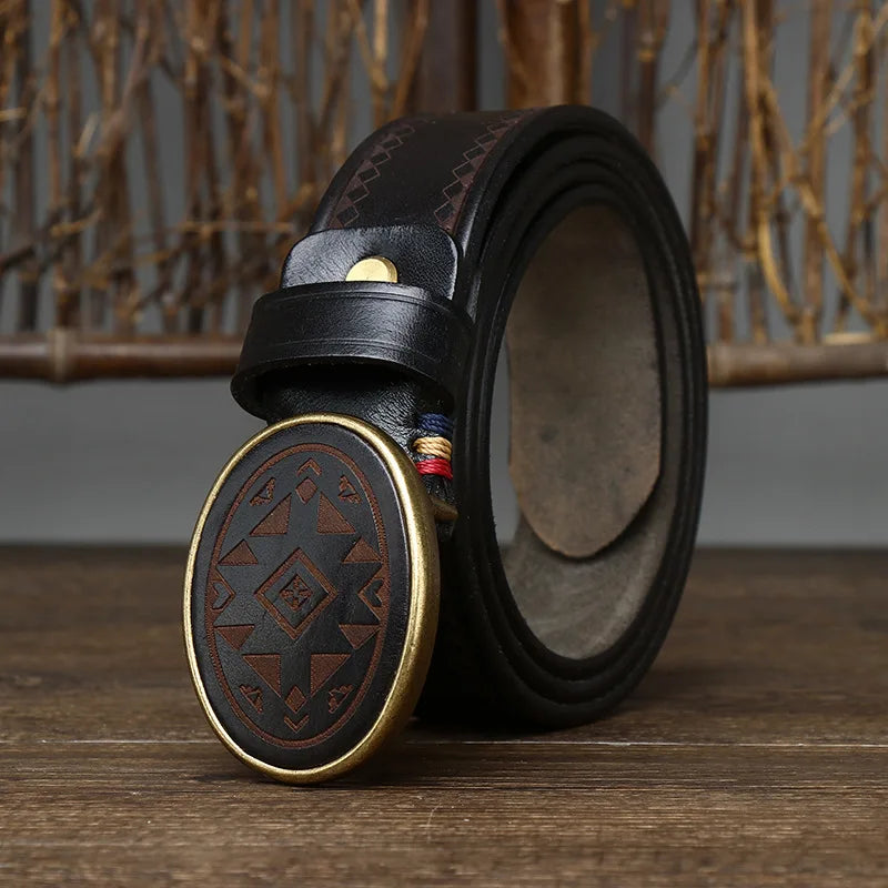 Orsini Engraved Belt