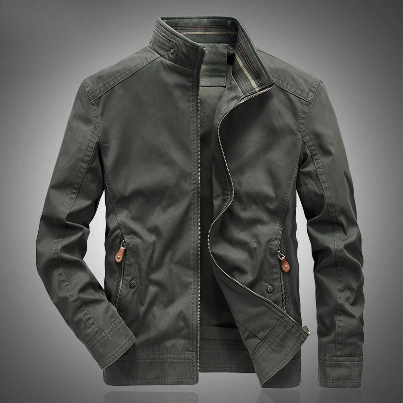 COLLAR BOMBER JACKET