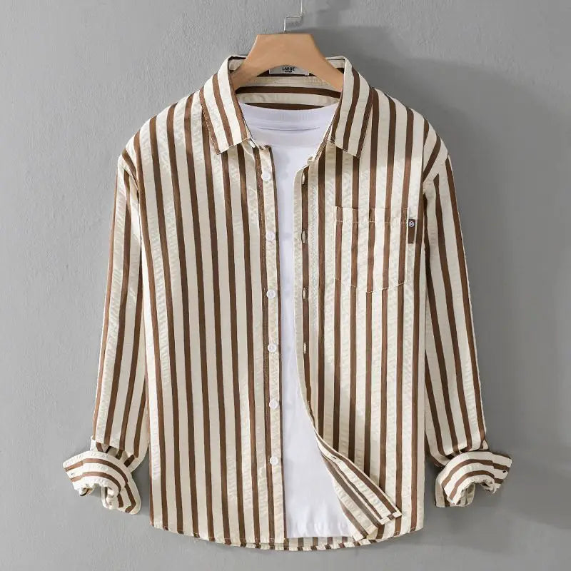 Riverton Textured Stripe Shirt