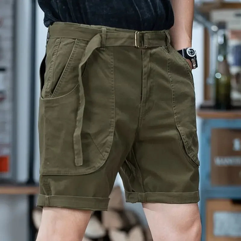 UTILITY STRAP CARGO SHORTS