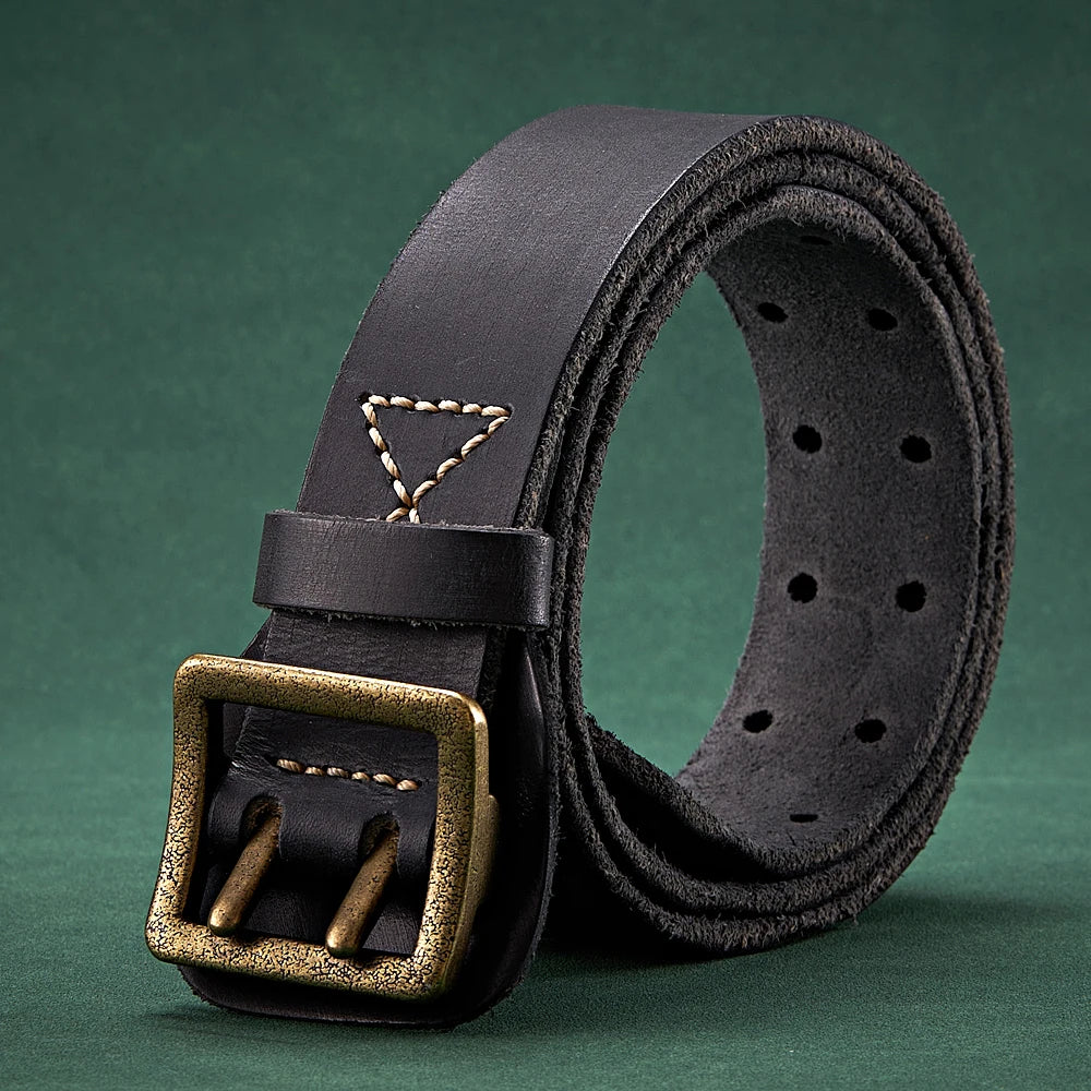 THICK COWHIDE LEATHER BELT