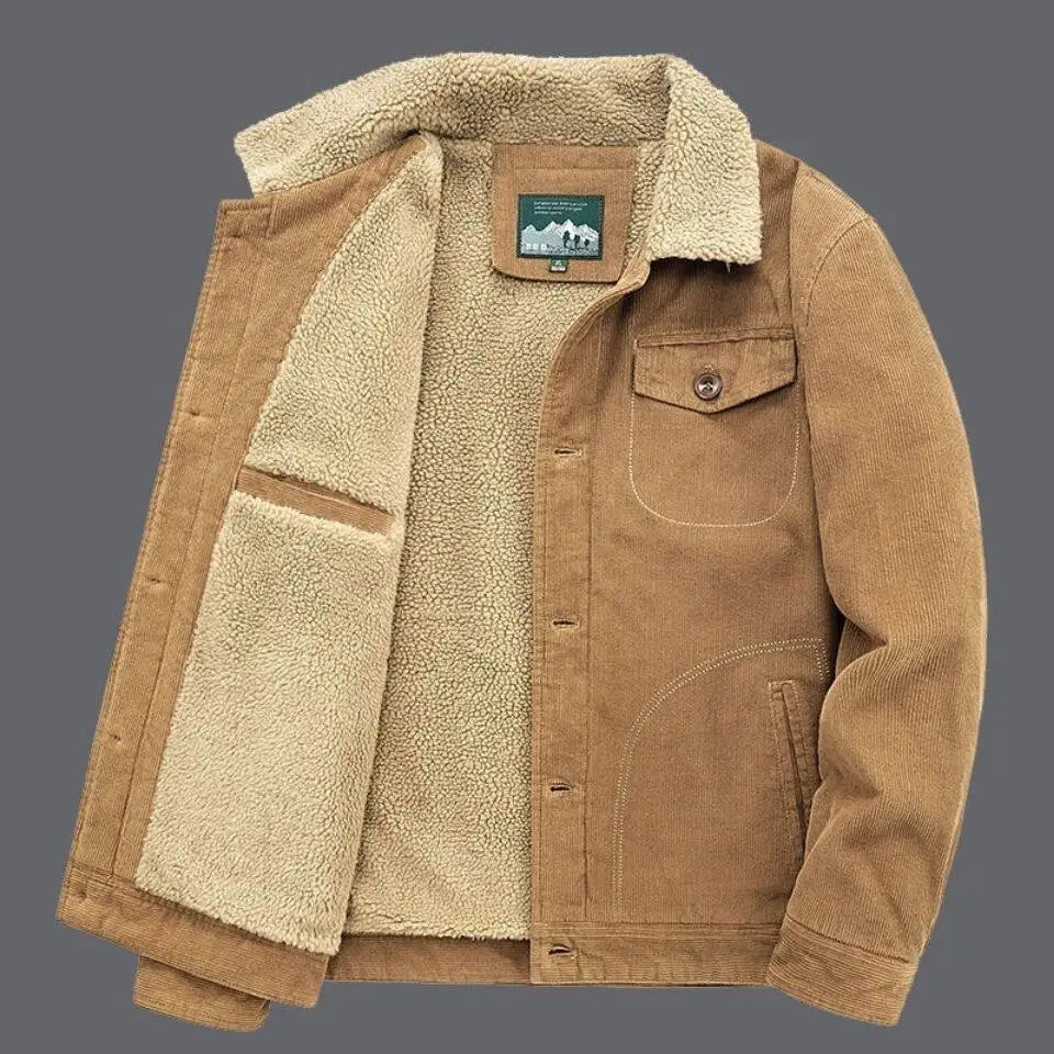 Ridgefall Corduroy Fleece Parka