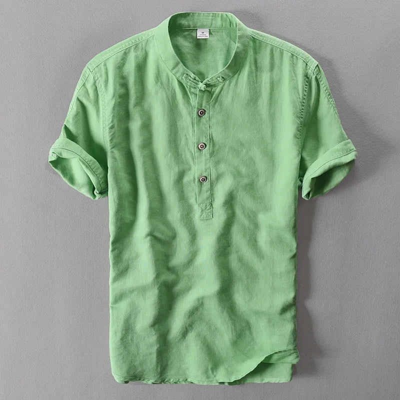 Harbor Cotton-Linen Top
