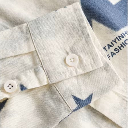 ART PRINT COTTON SHIRT