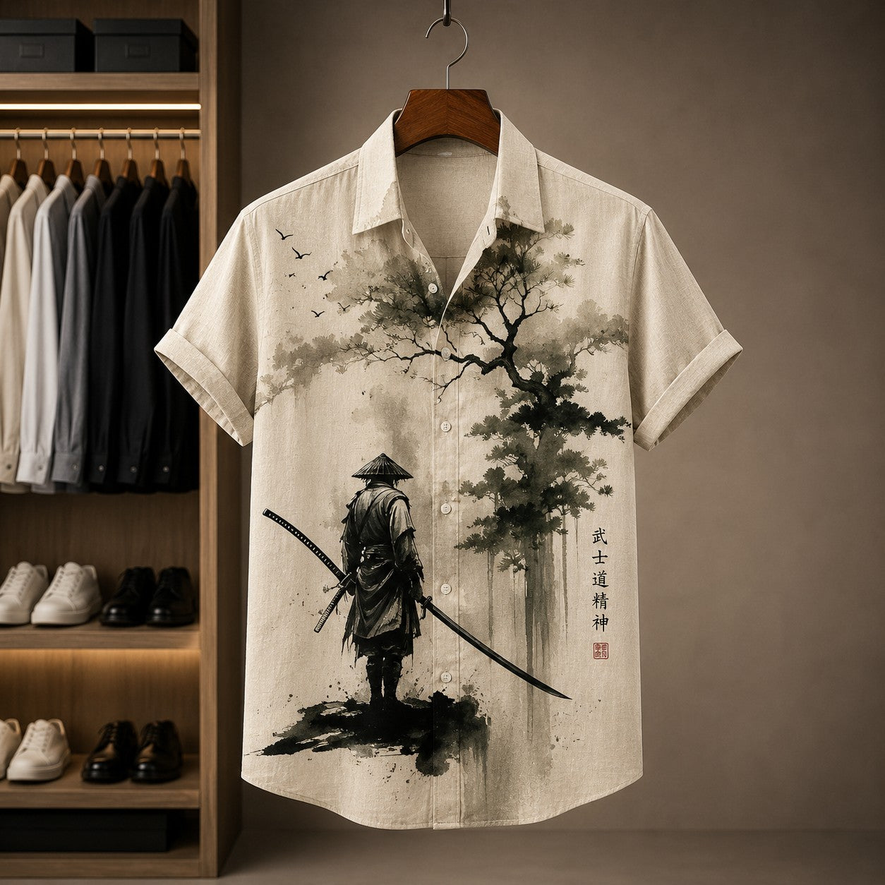 SAMURAI SUNSET SHIRT