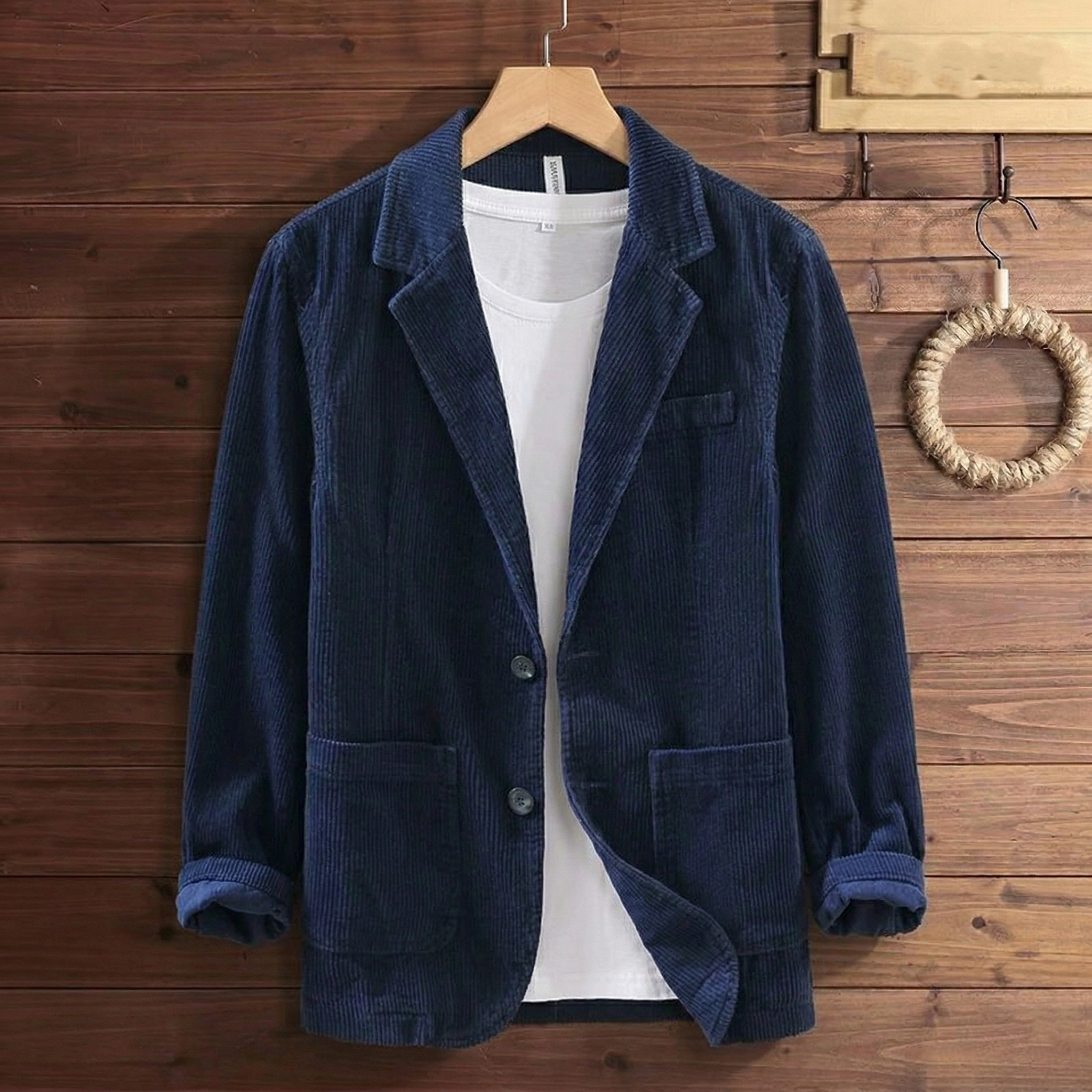 SOFT CORDUROY COTTON BLAZER