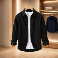 SOLID TONE LONG SLEEVE SHIRT