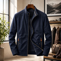 STAND COLLAR BOMBER JACKET