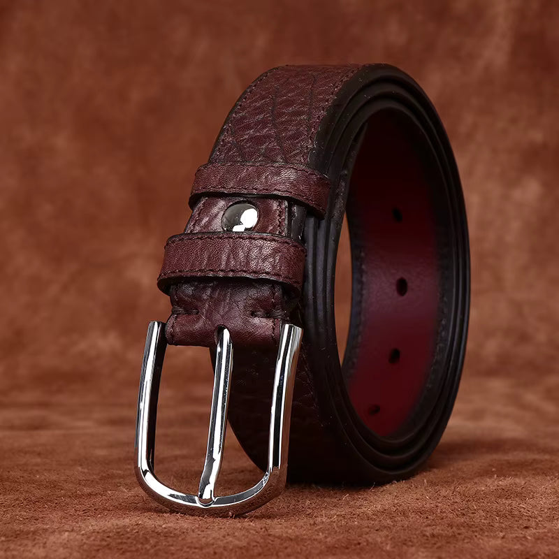 ANTIQUE COWHIDE BELT