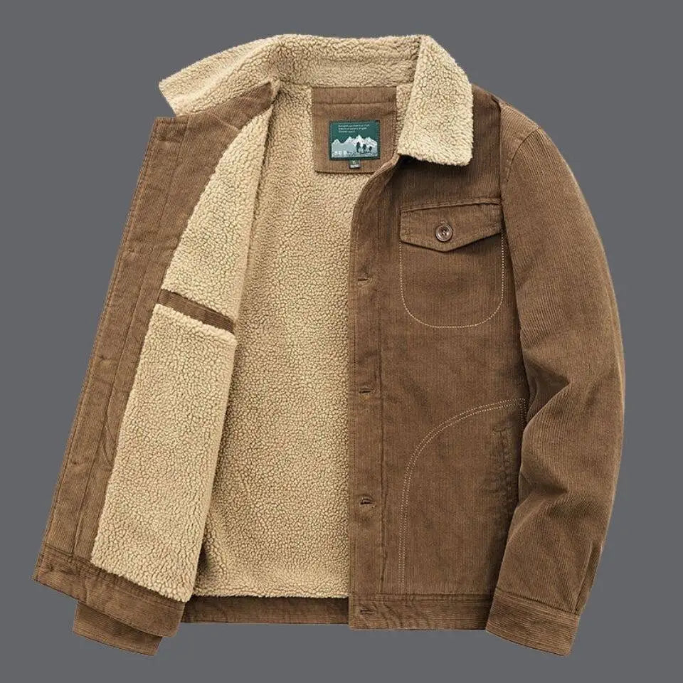 Ridgefall Corduroy Fleece Parka