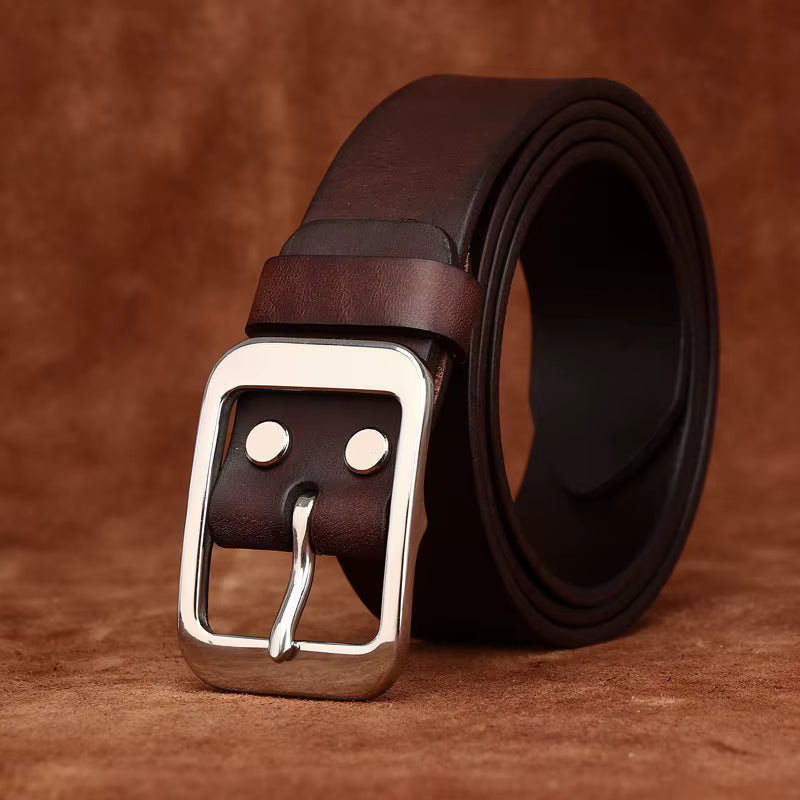SADDLE LEATHER BELT