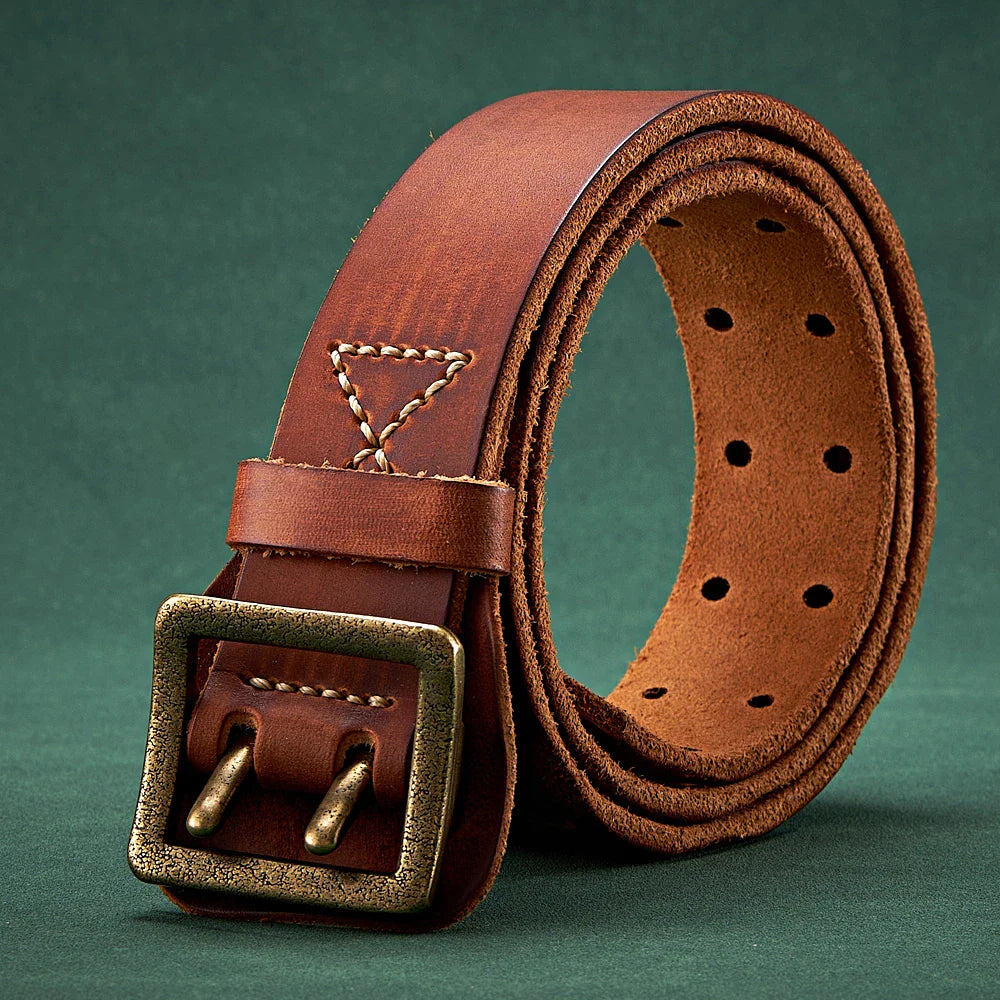 THICK COWHIDE LEATHER BELT