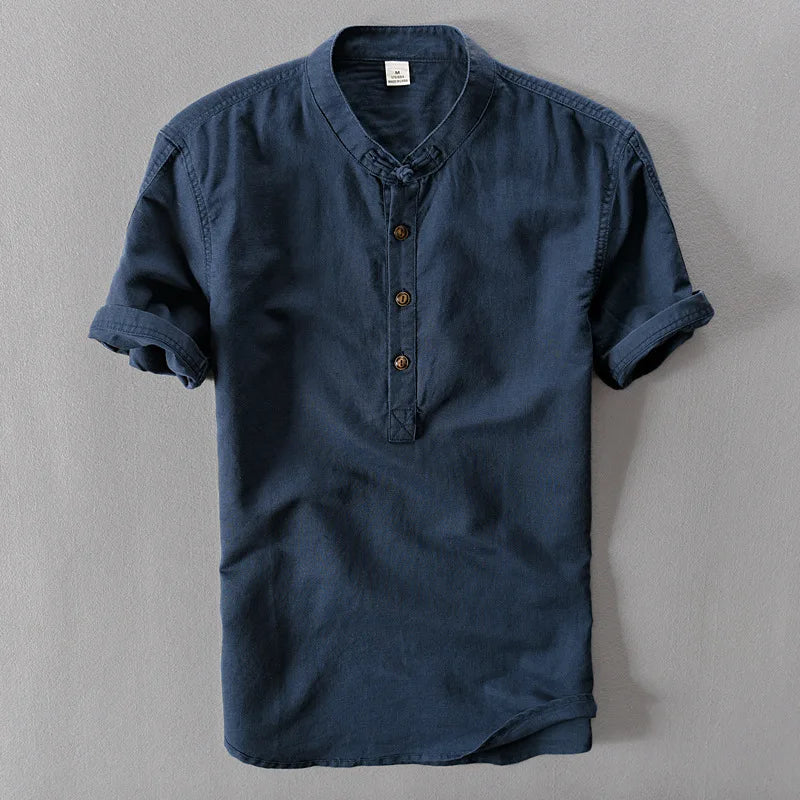 Harbor Cotton-Linen Top