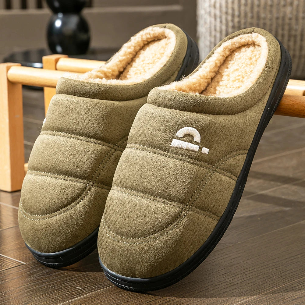 Havenstep Suede Platform Slippers