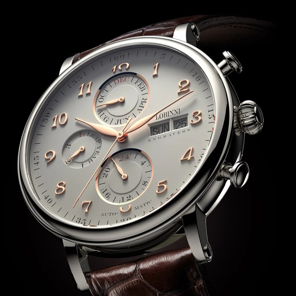 LOBINNI PERPETUAL CALENDAR WATCH